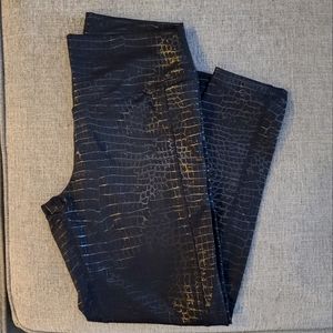 PINK leggings ankle length size L